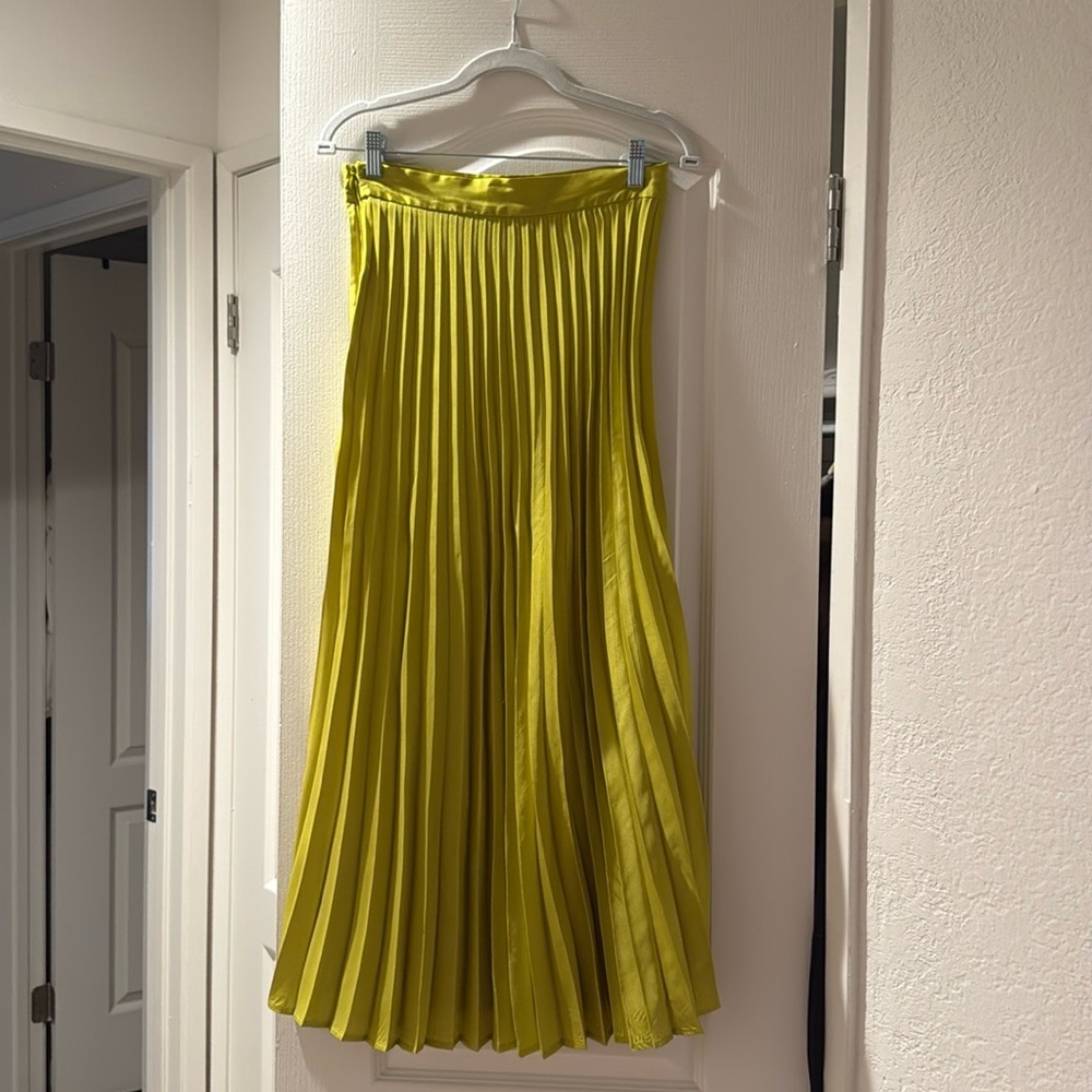 Long Zara pleated skirt